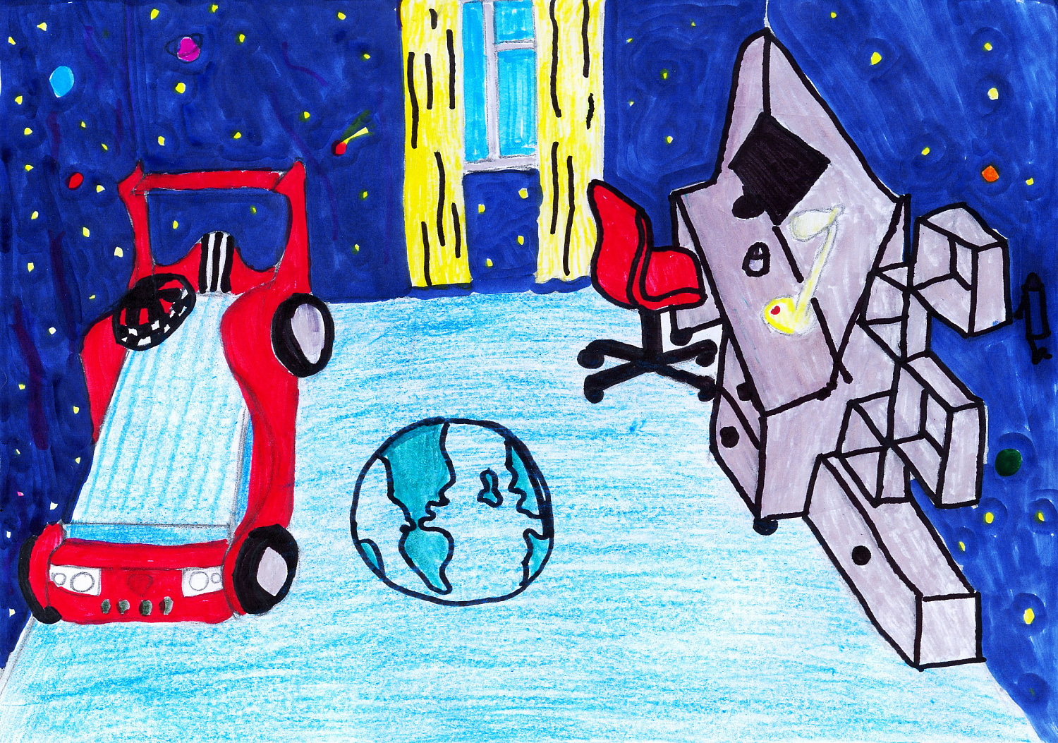 Конкурс детского рисунка «Детская моей мечты! Раскрась мечту!» 